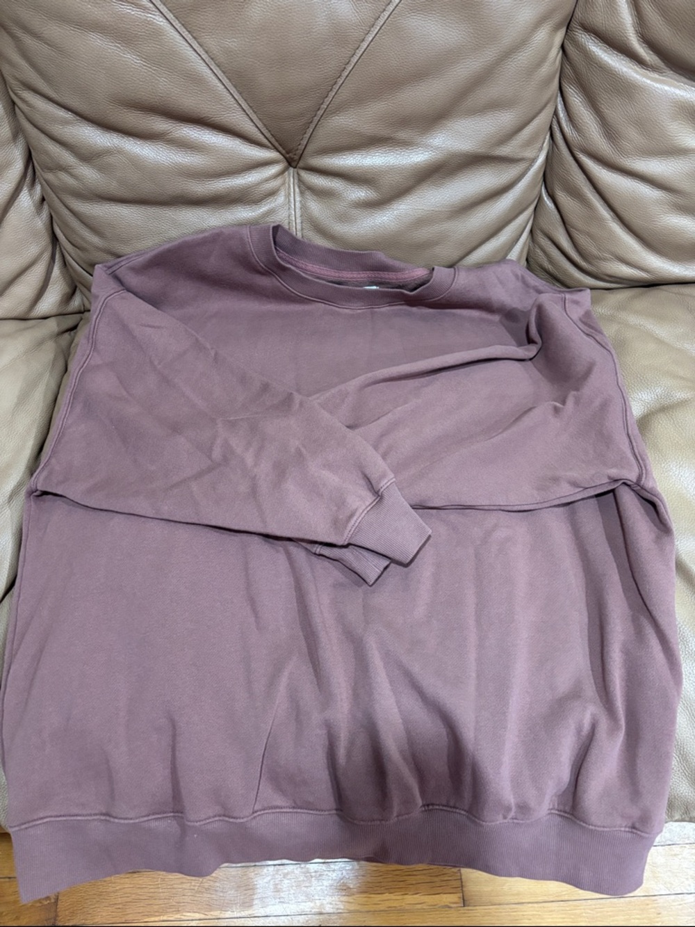 Old Navy Dusty Mauve Pullover Sweatshirt